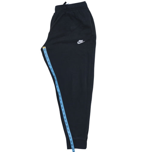 Nike Men's Black Fleece Jogger Trousers Size L Regular Fit