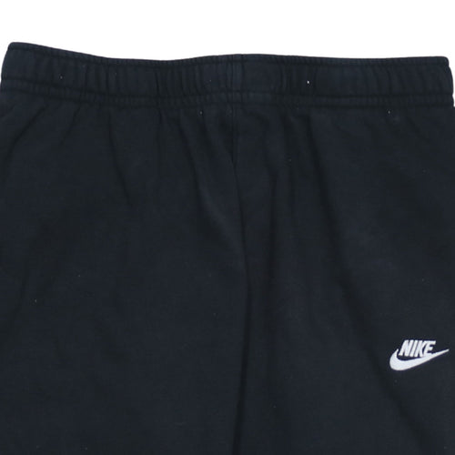 Nike Men's Black Fleece Jogger Trousers Size L Regular Fit