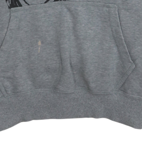Nike Women's Grey Athletic Dept Hoodie Medium Pullover Sweatshirt