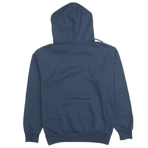 Disney Womens Blue Stitch Pullover Hoodie Size M 12/14