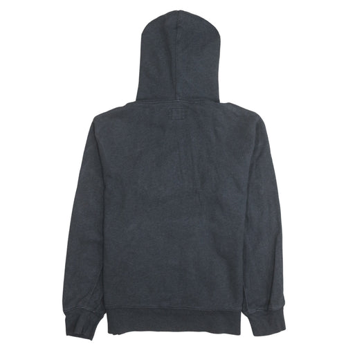 Gap Men's Grey Pullover Hoodie M Logo Fleece Sweatshirt