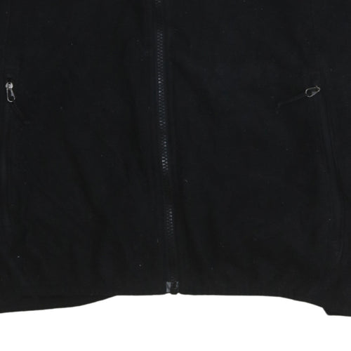 The North Face Womens Black Fleece Full Zip Jacket XL