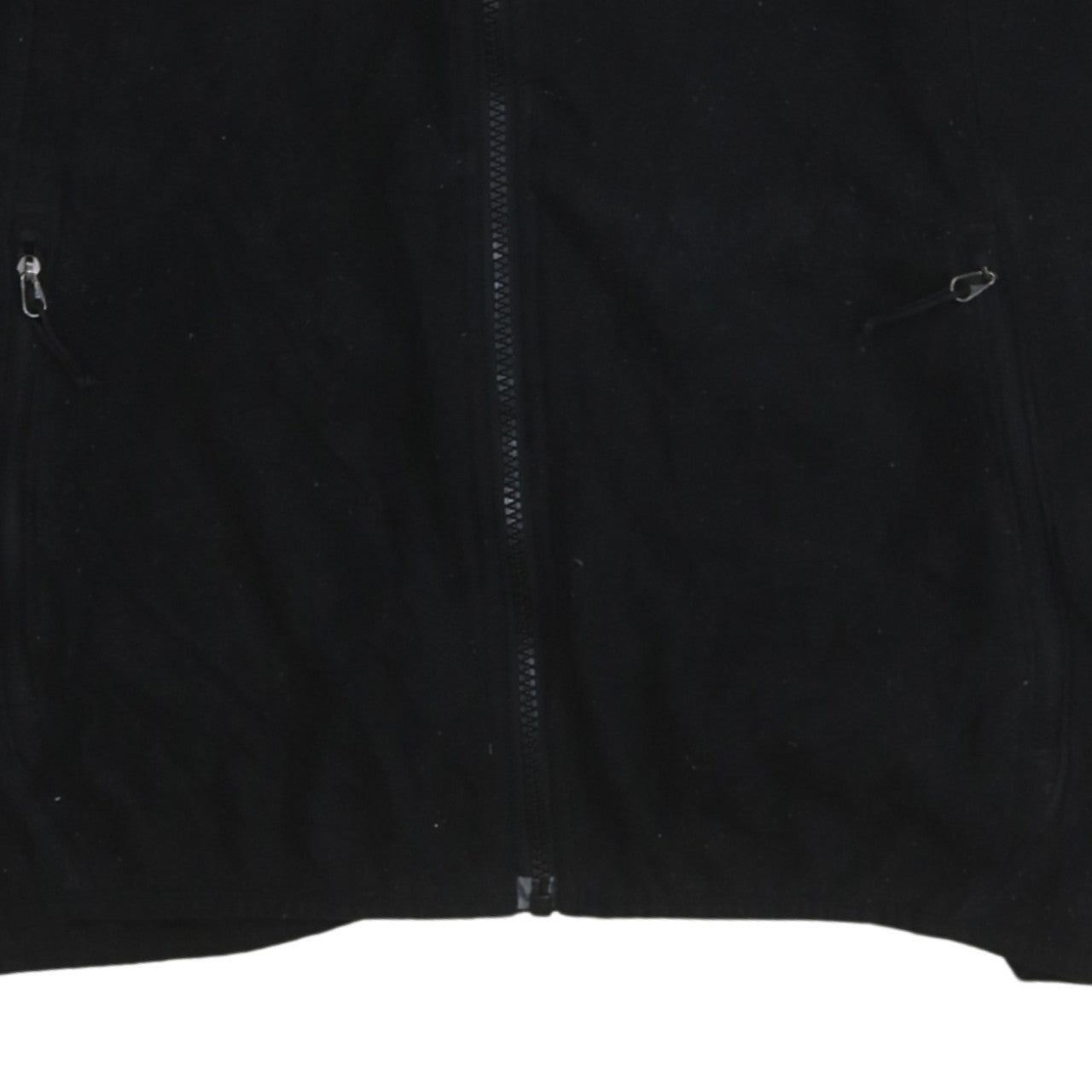 The North Face Womens Black Fleece Full Zip Jacket XL