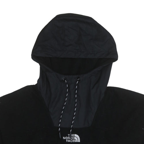 The North Face Womens Black Pullover Hoodie Small Fleece Lined Outdoor
