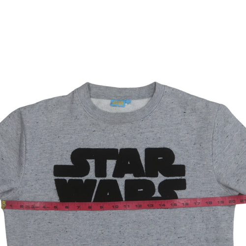 Cedar Wood State Men's Grey Star Wars Pullover Sweatshirt M