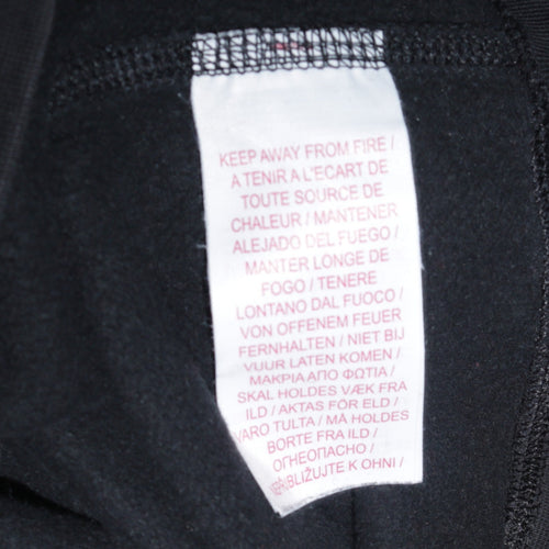 Nike Boys Black XL Pullover Hoodie with Logo and Kangaroo Pocket
