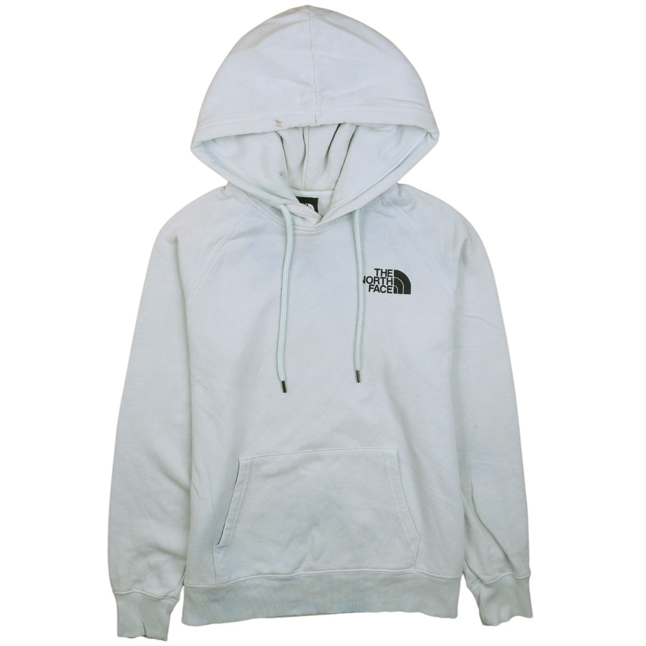 The North Face Unisex White Small Pullover Hoodie Graphic Logo