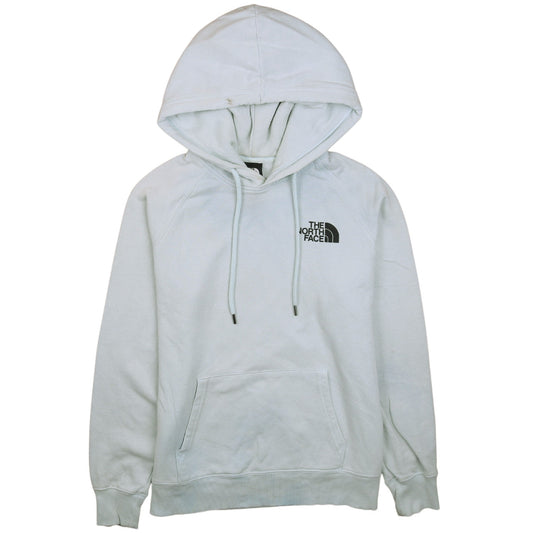 The North Face Unisex White Small Pullover Hoodie Graphic Logo