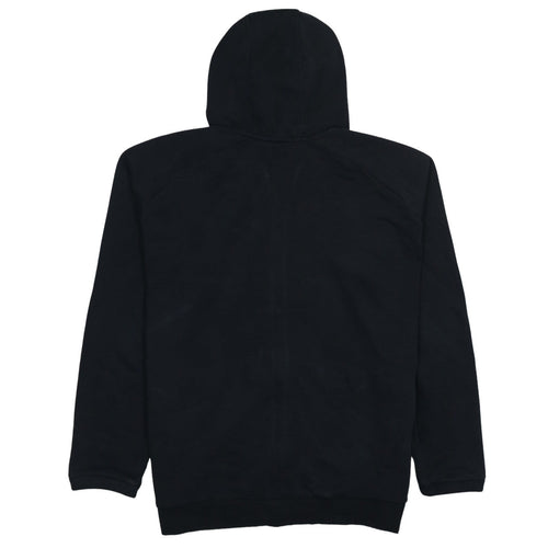 Puma Men's Black Full Zip Hoodie L Sports Fleece Sweatshirt
