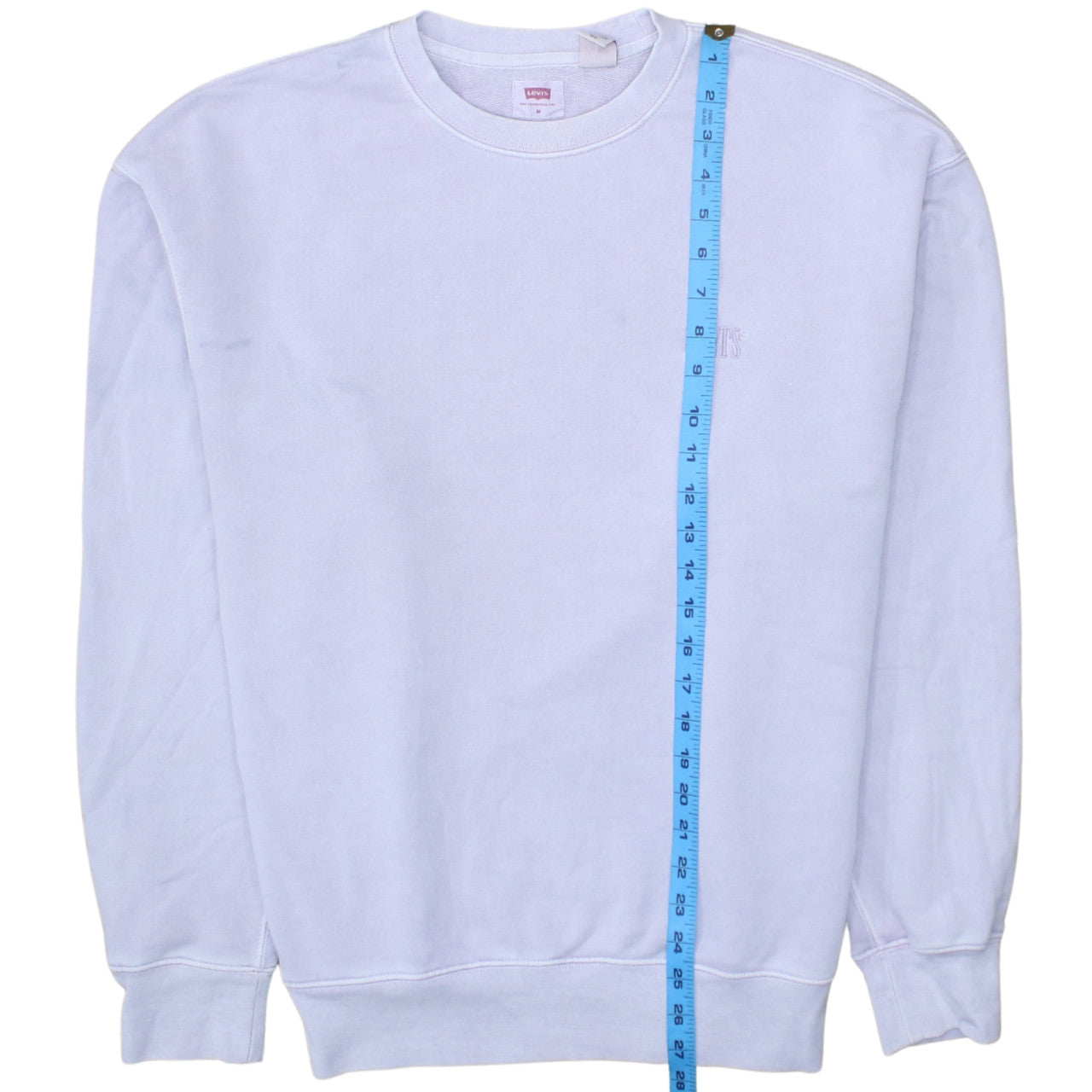 Levi's Men's Lilac Relaxed Fit Cotton Sweatshirt Size M