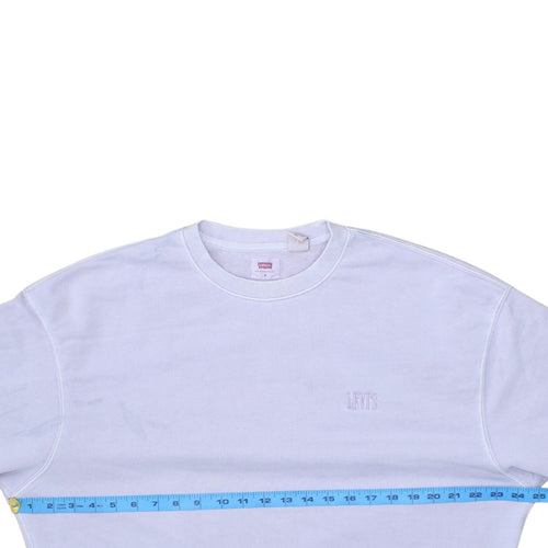 Levi's Men's Lilac Relaxed Fit Cotton Sweatshirt Size M