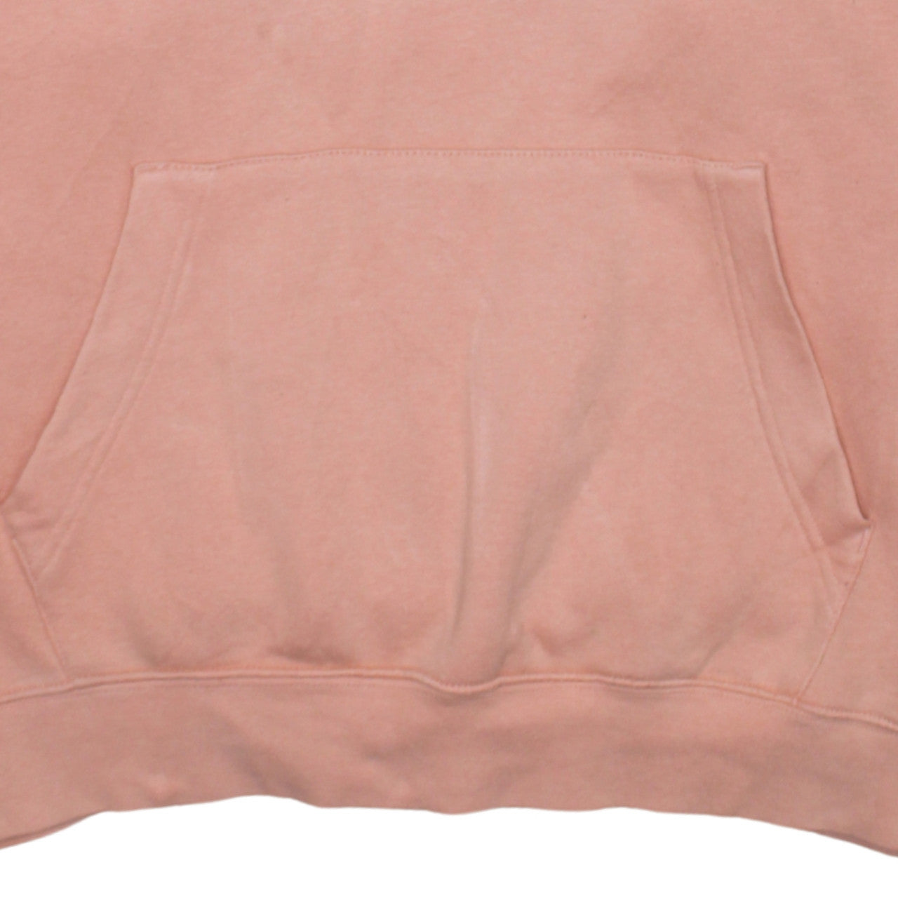 Nike Womens Pink Pullover Hoodie Large Cotton Blend Fleece Sweatshirt