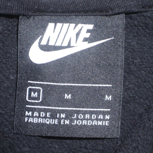 Nike Women’s Black Full Zip Hoodie Medium Cotton Blend