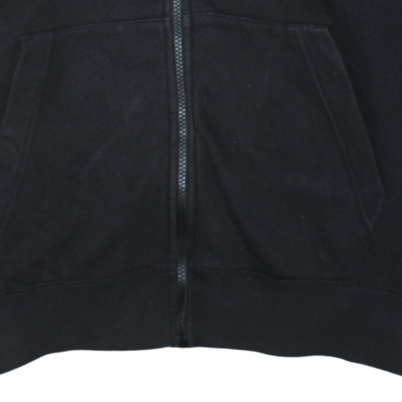 Nike Women’s Black Full Zip Hoodie Medium Cotton Blend