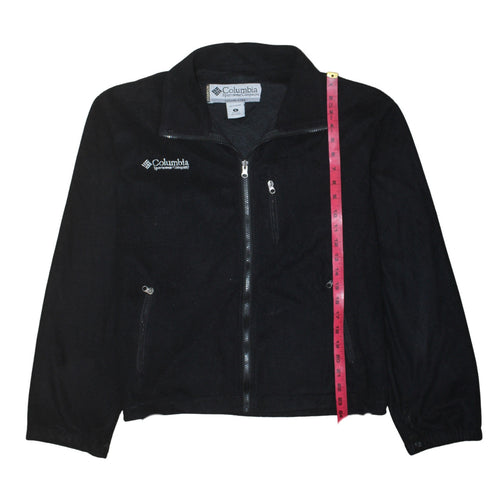 Columbia Men's Black Fleece Full Zip Jacket Size M
