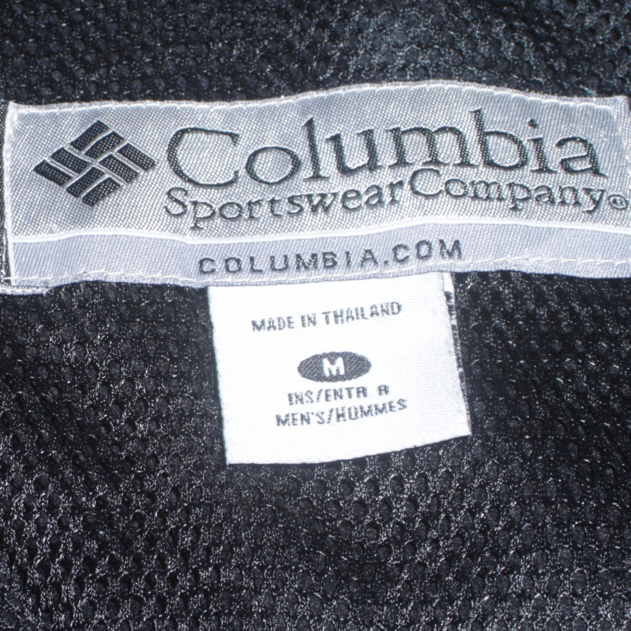 Columbia Men's Black Fleece Full Zip Jacket Size M