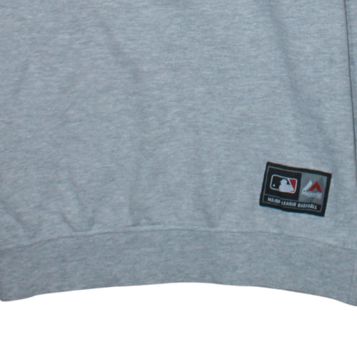 Majestic Athletic Men’s Grey New York Sweatshirt Large