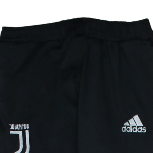 Adidas Juventus Men's Black Track Pants M Tapered Football Training