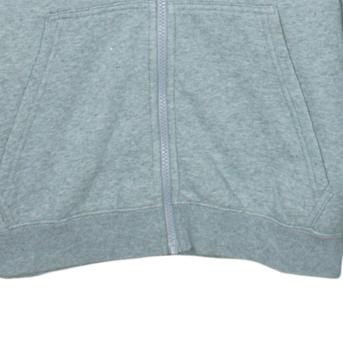 Nike Men's Grey Full Zip Hoodie Size S Classic Sportswear