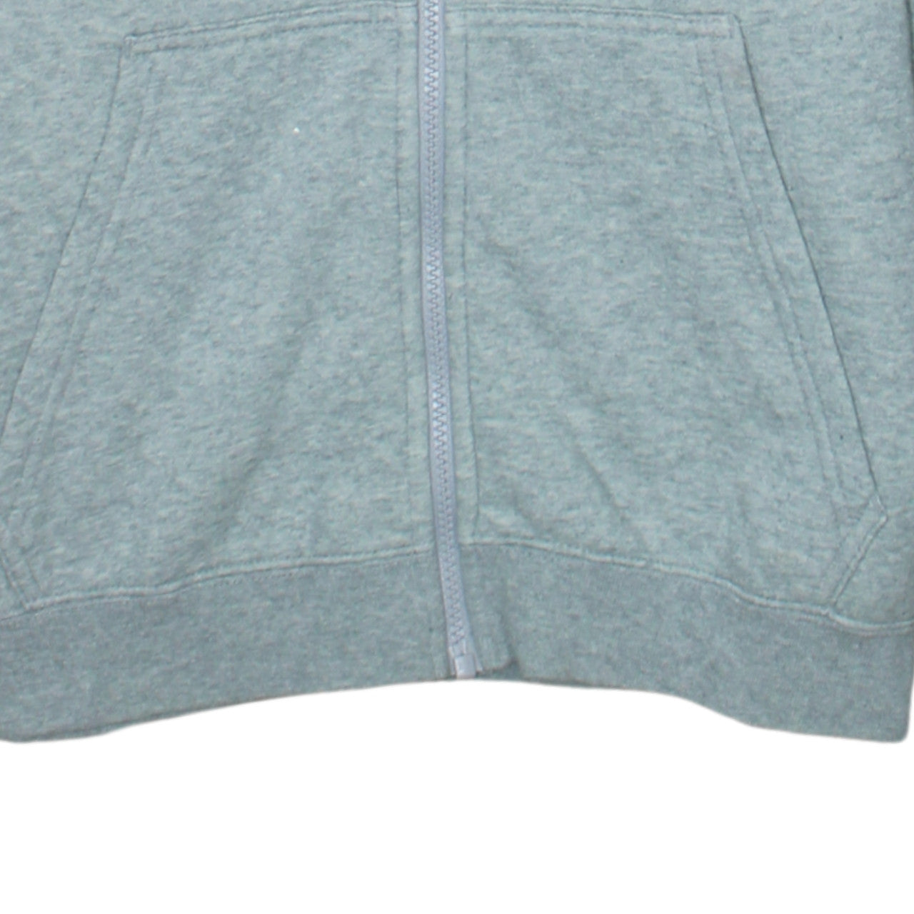 Nike Men's Grey Full Zip Hoodie Size S Classic Sportswear