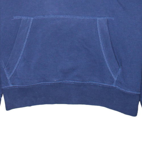 Tommy Hilfiger Men's Blue Pullover Hoodie XL Graphic Logo