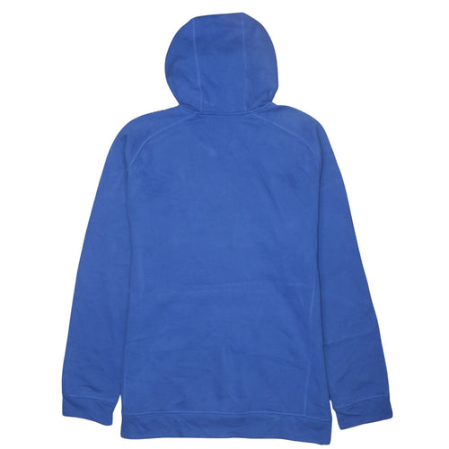 Adidas Men's Blue Medium Pullover Logo Hoodie Sweatshirt