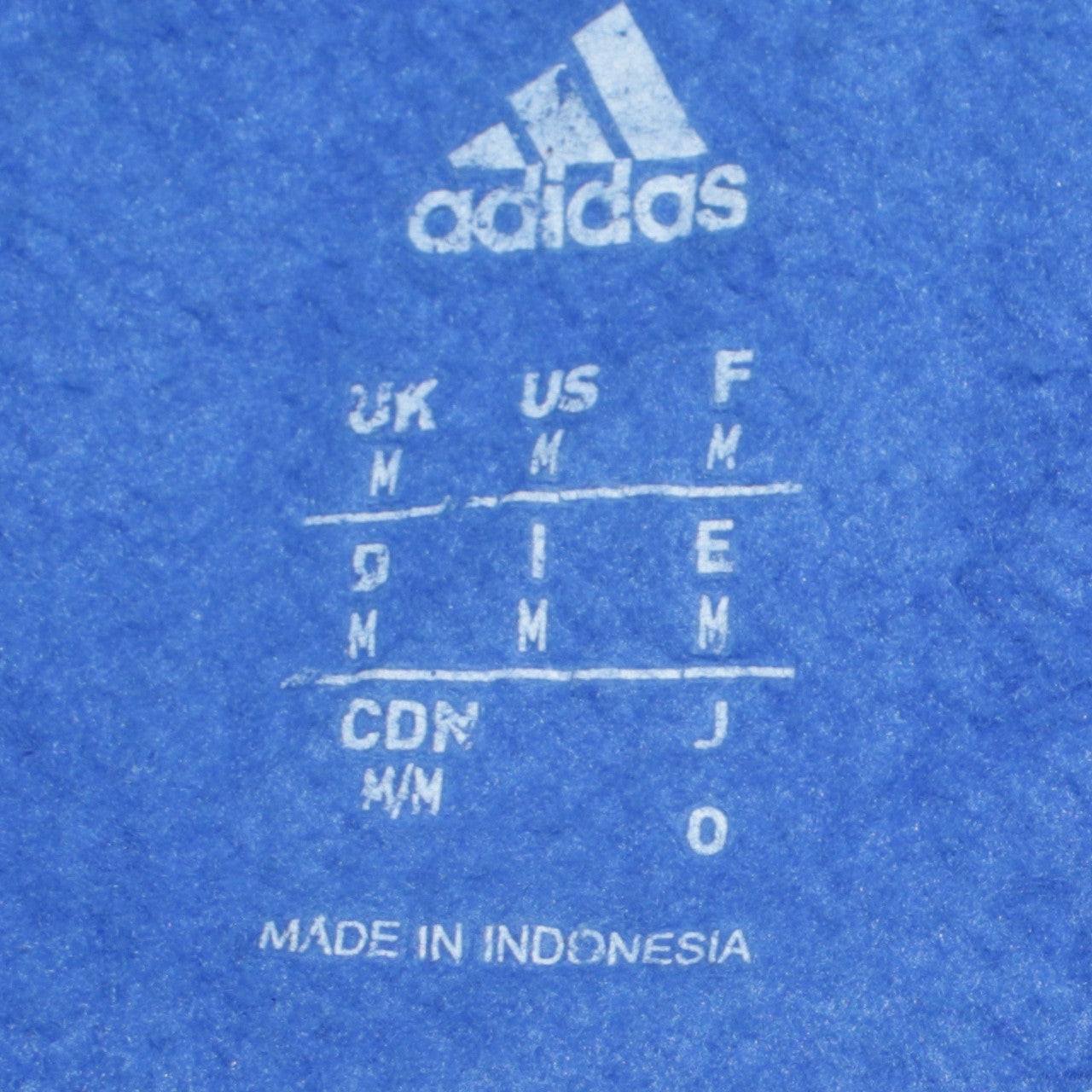 Adidas Men's Blue Medium Pullover Logo Hoodie Sweatshirt