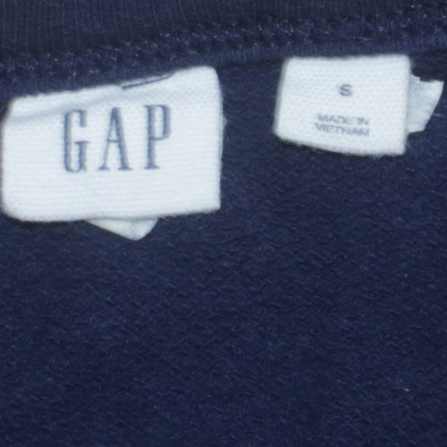 GAP Women’s Navy Blue Logo Pullover Sweatshirt Size S