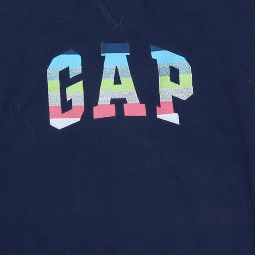 GAP Women’s Navy Blue Logo Pullover Sweatshirt Size S