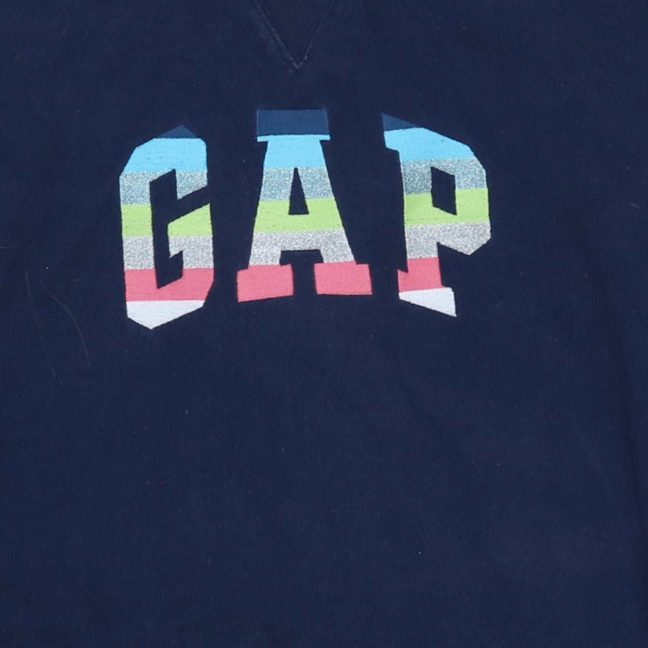 GAP Women’s Navy Blue Logo Pullover Sweatshirt Size S