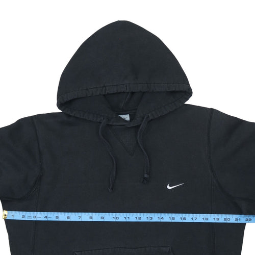 Nike Boys Black Pullover Hoodie Small Cotton Fleece Sportswear
