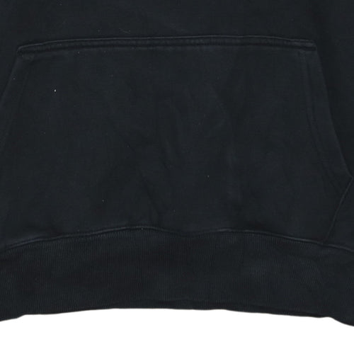 Tommy Jeans Men's Black 1/4 Zip Sweatshirt M Regular Fit
