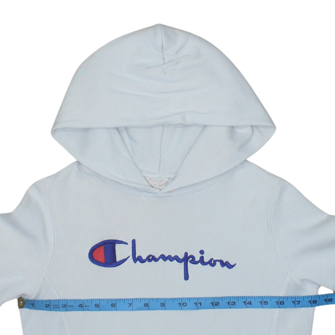 Champion Women White Medium Reverse Weave Pullover Hoodie