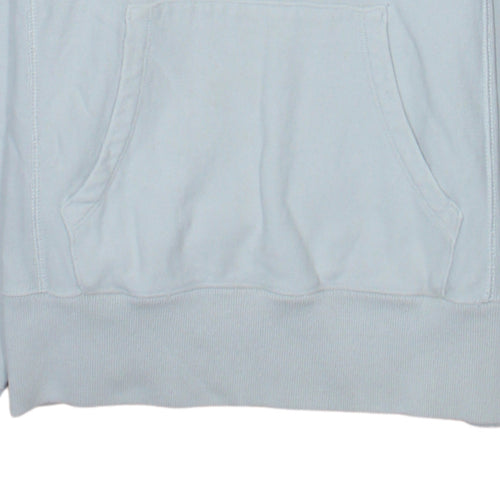 Champion Women White Medium Reverse Weave Pullover Hoodie