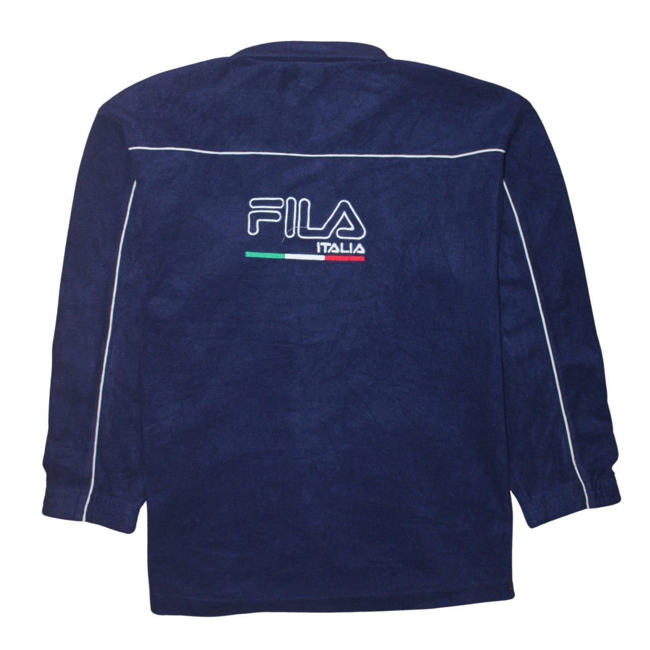 FILA Mens Blue XL Fleece Full Zip Sports Jacket
