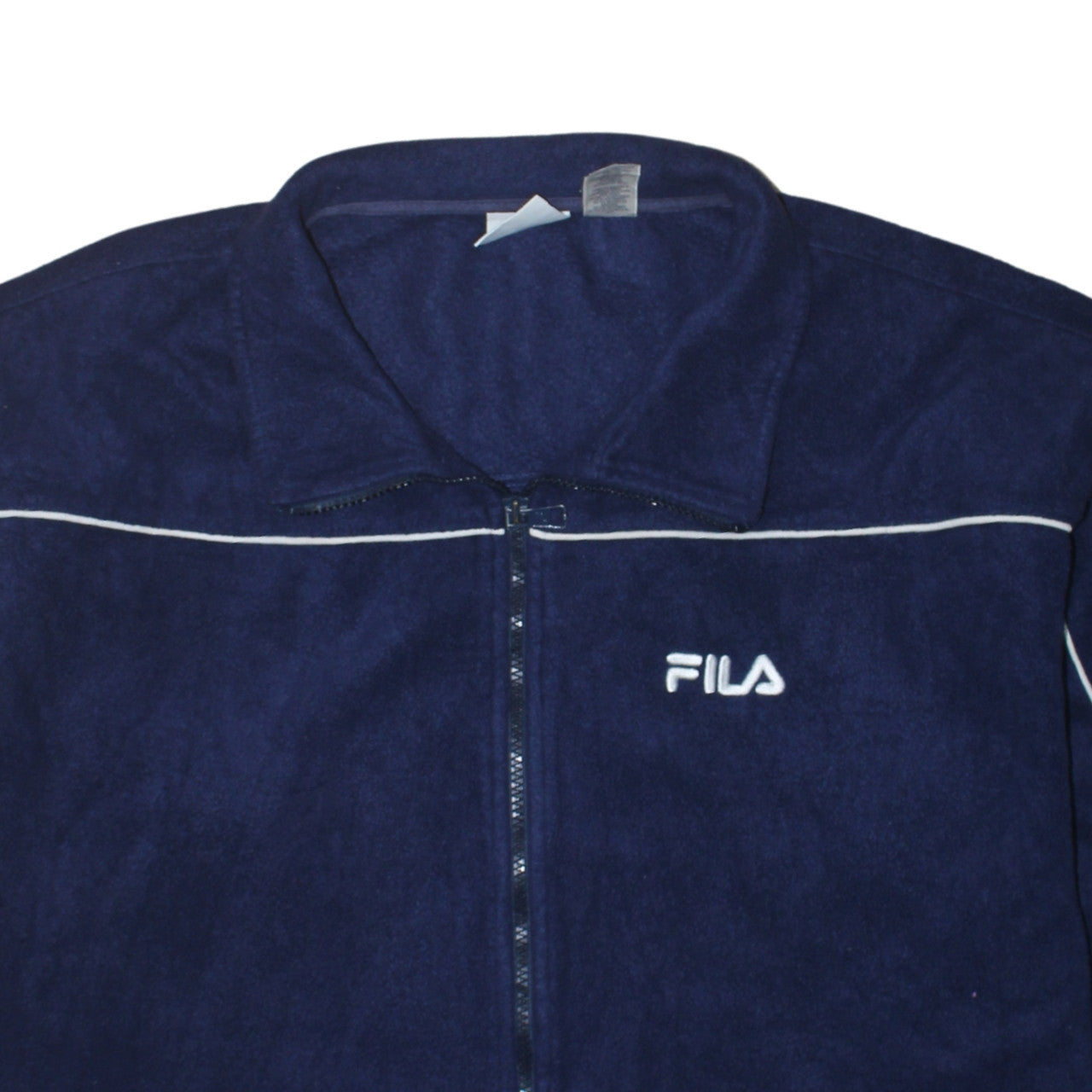 FILA Mens Blue XL Fleece Full Zip Sports Jacket