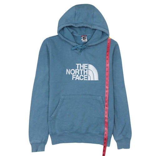 The North Face Men's Blue Pullover Hoodie M Regular Fit Cotton