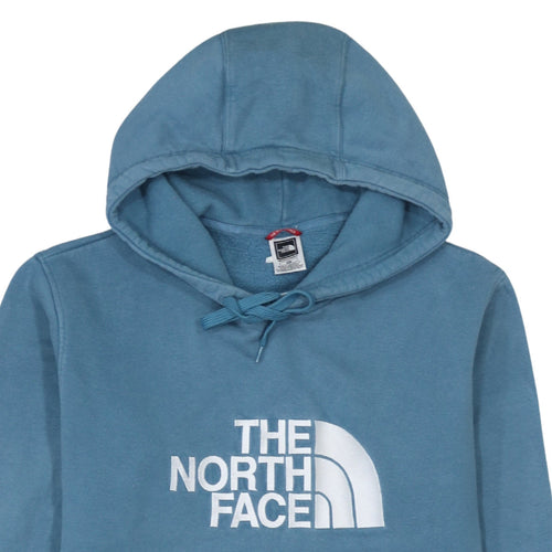 The North Face Men's Blue Pullover Hoodie M Regular Fit Cotton