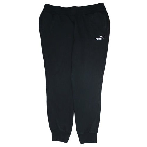 Puma Womens Black Size 16 Jogger Sweatpants Activewear Trousers