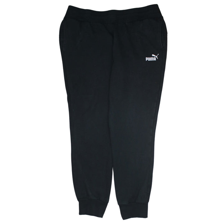 Puma Womens Black Size 16 Jogger Sweatpants Activewear Trousers