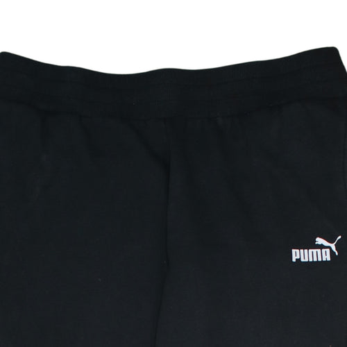 Puma Womens Black Size 16 Jogger Sweatpants Activewear Trousers