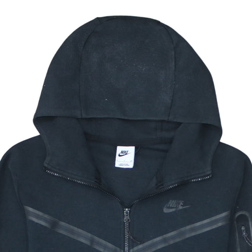 Nike Men's Black Full Zip Hoodie Size S Sports Fleece