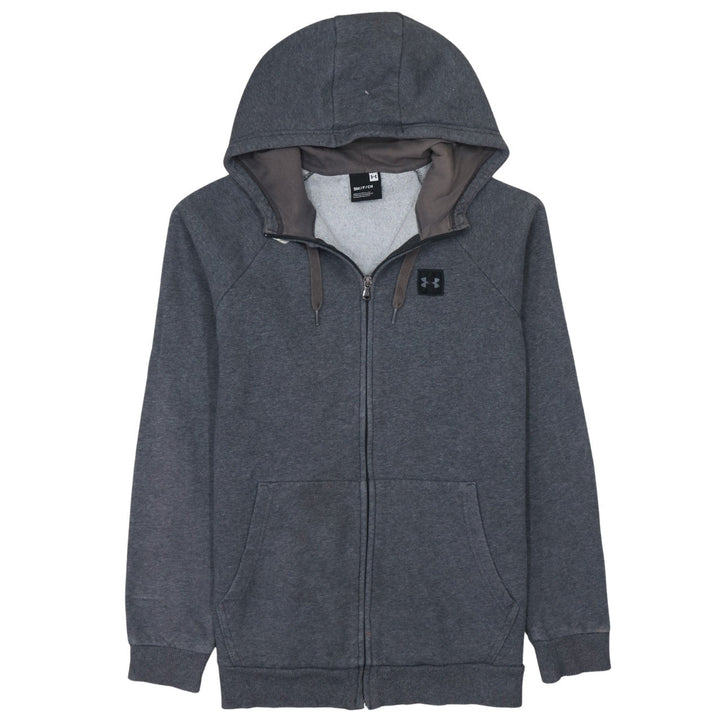 Under Armour Men's Grey Full Zip Hoodie Small Fleece