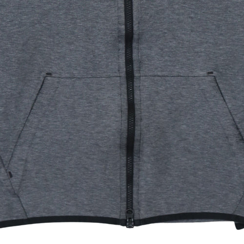 Nike Men's Grey Full Zip Hoodie Size S Sportswear Sweatshirt