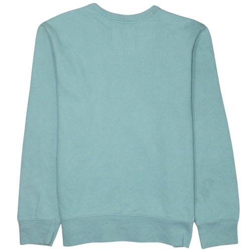 Hollister Men's Blue XS Logo Pullover Crew Neck Sweatshirt
