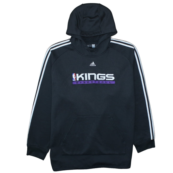 Adidas Mens Black Kings Basketball Pullover Hoodie Size L