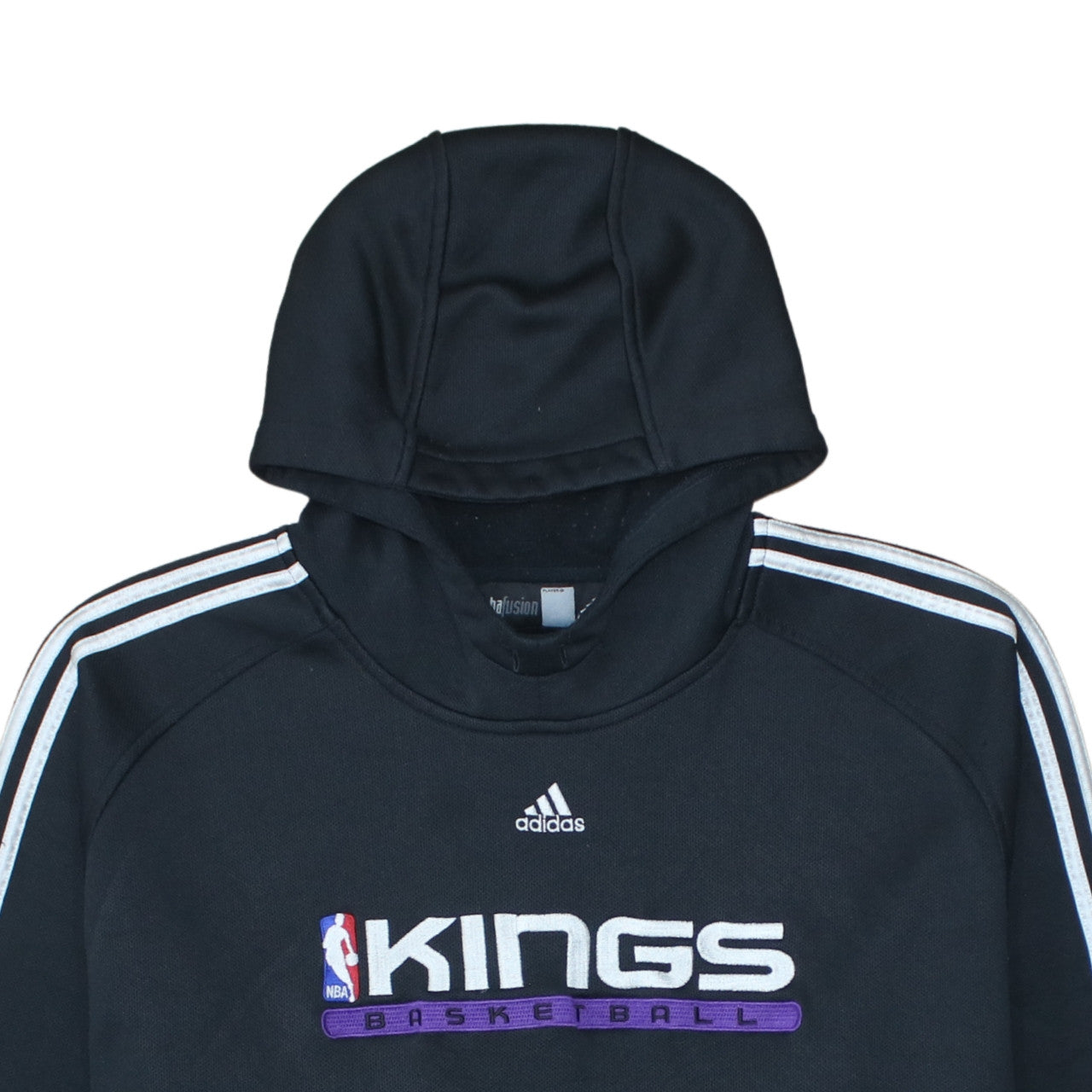 Adidas Mens Black Kings Basketball Pullover Hoodie Size L