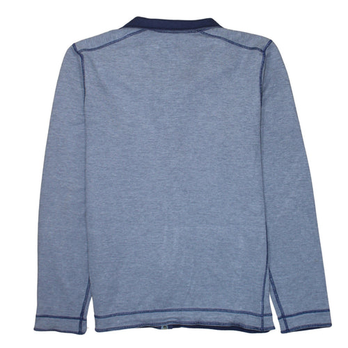 Hugo Boss Men's Blue Regular Fit Full Zip Sweatshirt Size L