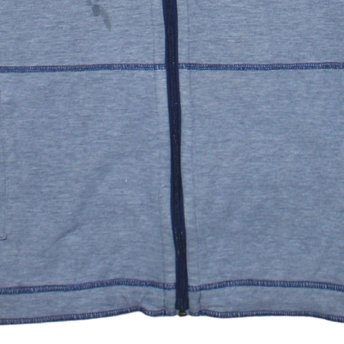 Hugo Boss Men's Blue Regular Fit Full Zip Sweatshirt Size L