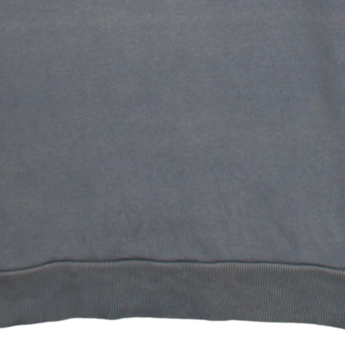 Under Armour Boys Grey Pullover Sweatshirt Size S Loose Fit Crew Neck
